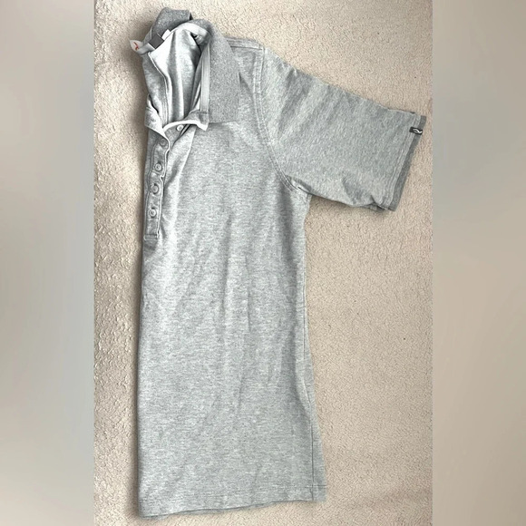 KJUS Women’s Gray Sanna Golf Polo Lightweight-UV Protection-Grey-Size L - Picture 5 of 6